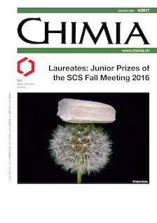 CHIMIA Vol. 71 No. 4 (2017): Laureates: Junior Prizes of the SCS Fall Meeting 2016