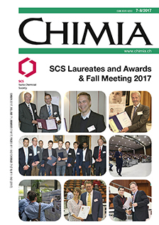 CHIMIA Vol. 71 No. 07-08(2017): SCS Laureates and Awards & Fall Meeting 2017