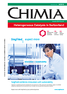CHIMIA Vol. 66 No. 9 (2012): Heterogeneous Catalysis in Switzerland