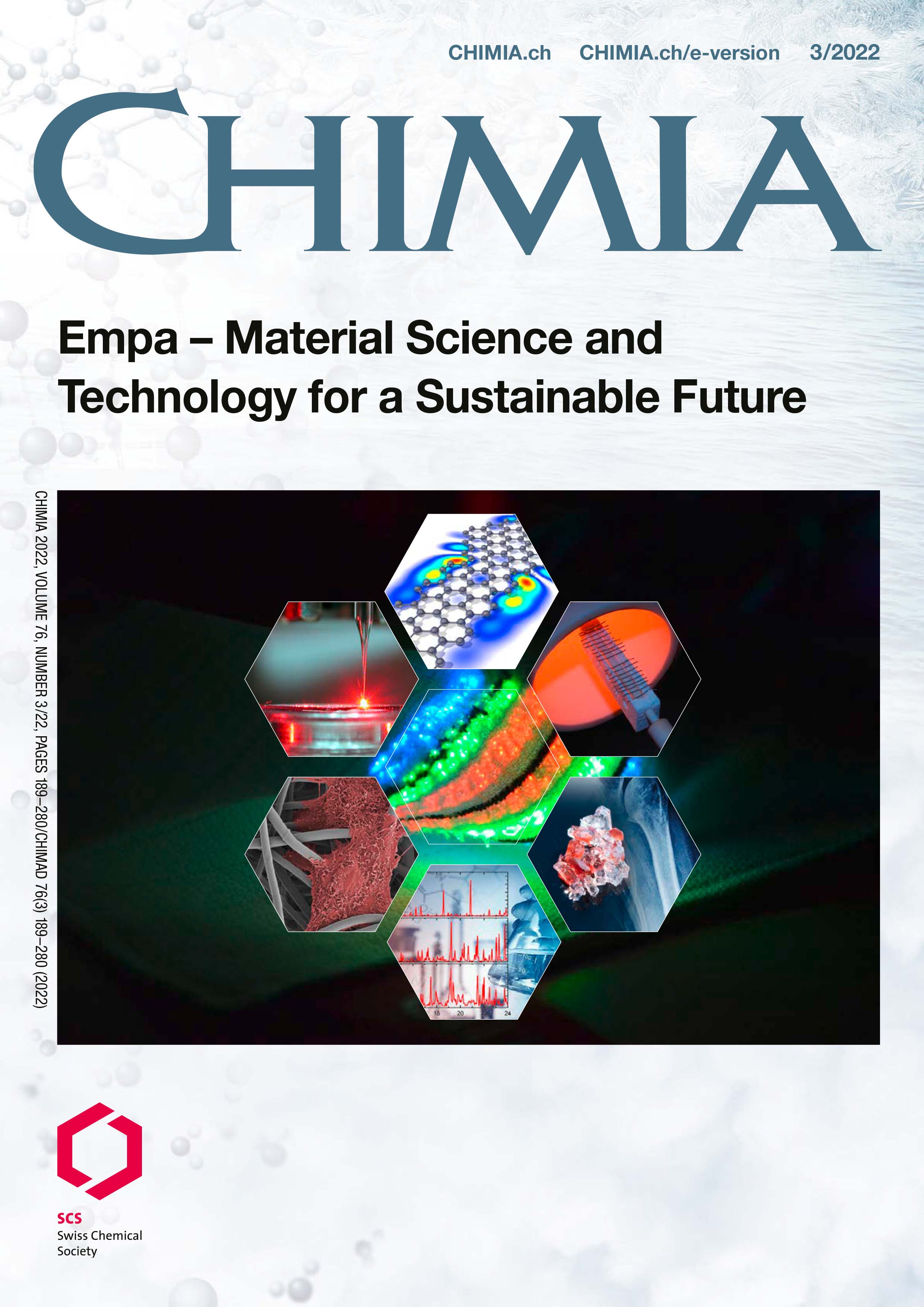 CHIMIA  Vol. 76 No. 3 (2022): Empa - Material Science and Technology for a Sustainable Future